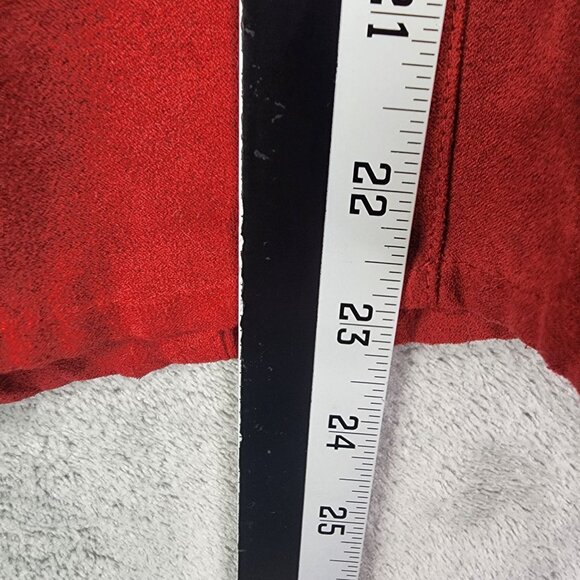 Womens Red Sonoma Life Style Jacket Full Zip100% Polyester Long Sleeve Size L - Picture 7 of 8